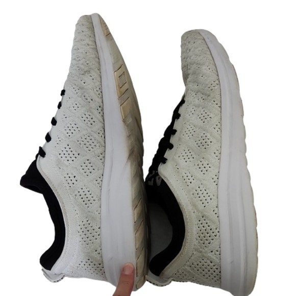 APL Men\'s TechLoom Phantom, White/Black, Size 13 main image 8